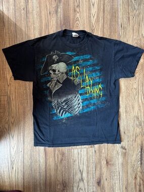 Vintage As I Lay Dying ‘Dead Pirate’ Band Tee